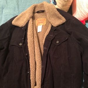 GREAT CONDITION corduroy Levi trucker jacket XL